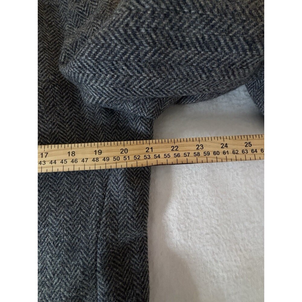Clubfellow Cricketeer Wool Blazer USA Herringbone 42R 2 Button Mens - Picture 6 of 16
